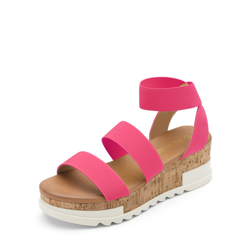 New directions rimi on sale ankle strap platform sandals